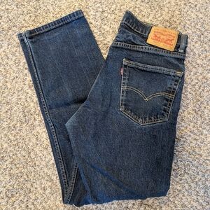 Levi's 550 Men's Jeans 34Wx32L Dark Wash pre-owned